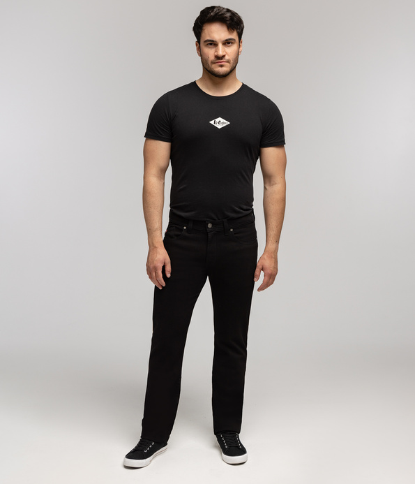 Jeansy męskie straight HARRY 1902 BLACK