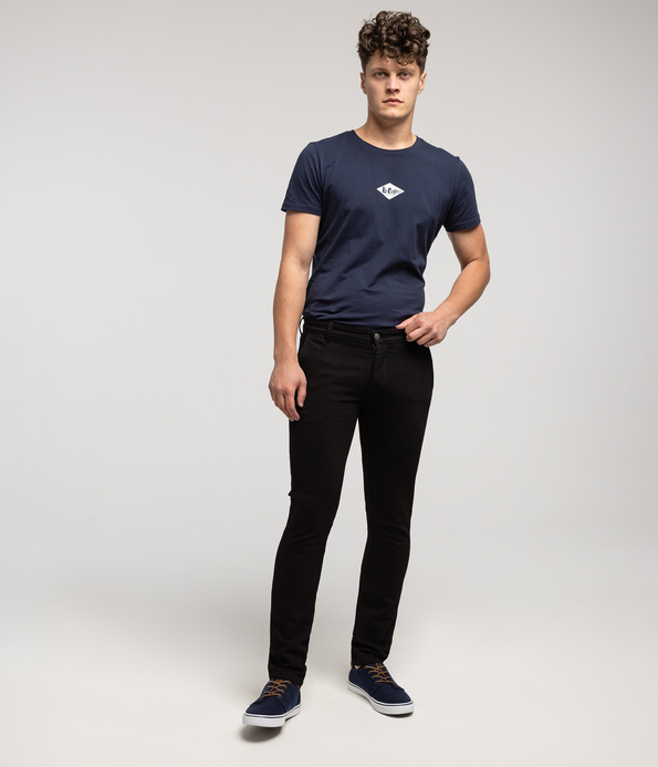 Jeansy męskie slim GENOVA 1902 BLACK