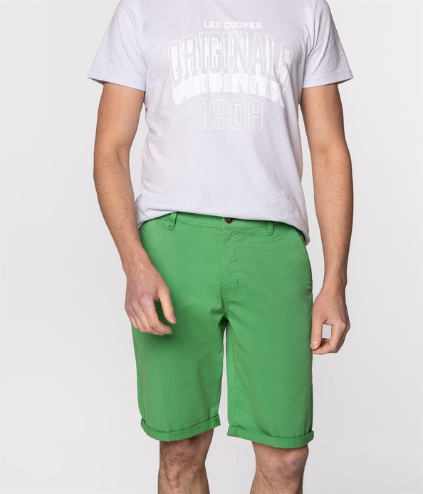 Bermudy MATT 9802 MEDIUM GREEN