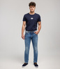 Jeansy męskie comfort slim DENZEL 3007 BRUSHED USED