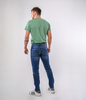 Jeansy męskie comfort slim DENZEL 2622 DARK USED