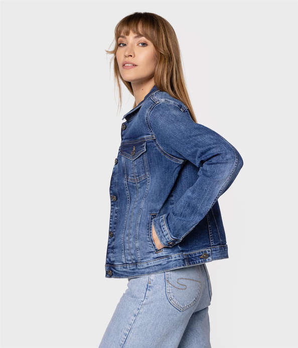 Jeansowa kurtka FABIA 1223 BRUSHED USED