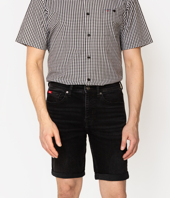 Bermudy męskie regular DUST 8169 BLACK USED