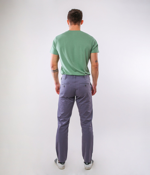 Niedenimowe spodnie męskie GALATA 9802 GRISAILLE