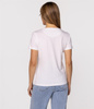 T-shirt z nadrukiem ZOE 4909 WHITE