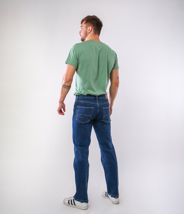 Jeansy męskie regular LC118 4220 STONE