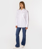 Koszula damska oversize LENA OXFORD WHITE