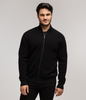 Rozpinany sweter EMAD COTTON BLACK
