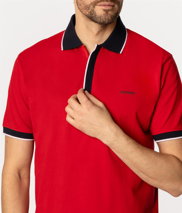 Koszulka polo męska TODDY 5024 RED