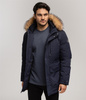 Kurtka puchowa z kapturem MATTHIAS 1000 NAVY