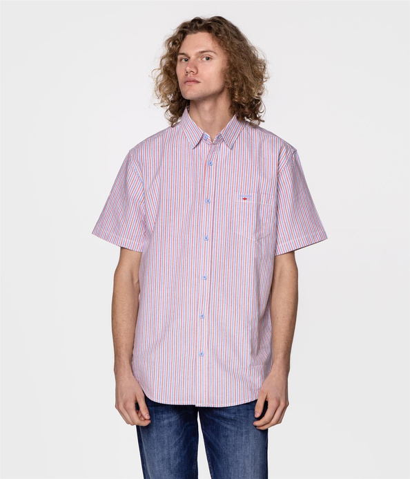 Koszula regular w paski WILL2 9133 RED