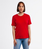 T-shirt z bawełną organiczną OLENA 4048 RED