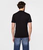 T-shirt slim LOGO DRAW 1010 BLACK