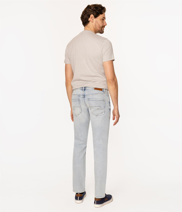 Jeansy męskie slim JAMES 1595 BLEACH