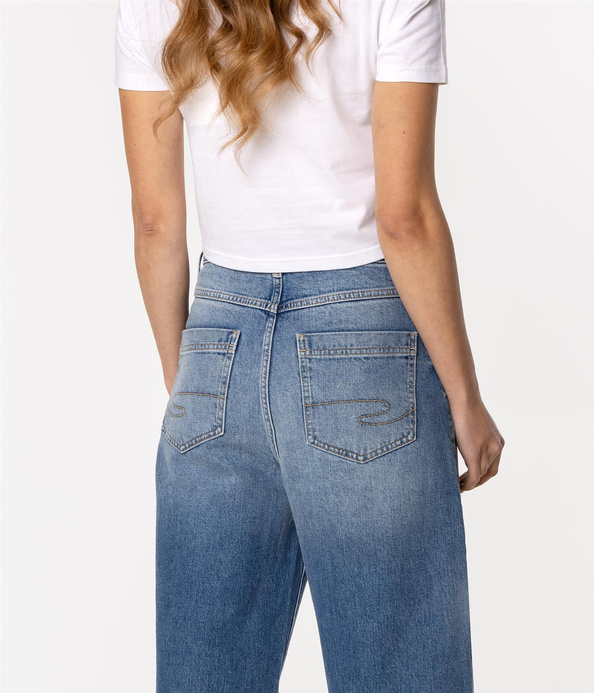 Jeansy damskie balloon CERES 3122 LIGHT WASH