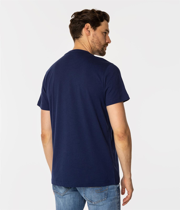 T-shirt męski z nadrukiem LONDON10 1016 MEDIEVAL BLUE