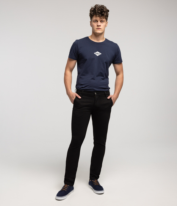 Jeansy męskie slim GENOVA 1902 BLACK