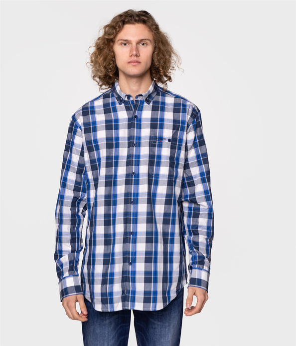 Koszula comfort NEW TENBY LK17 HERITAGE BLUE