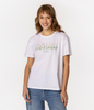 T-shirt damski z nadrukiem SPRING 1160 WHITE