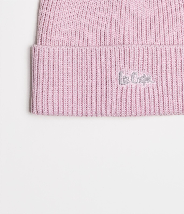 Czapka zimowa damska z kaszmirem 9011 LILAC