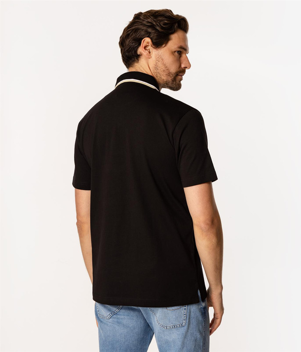 Koszulka polo męska RONNIE 4100 BLACK