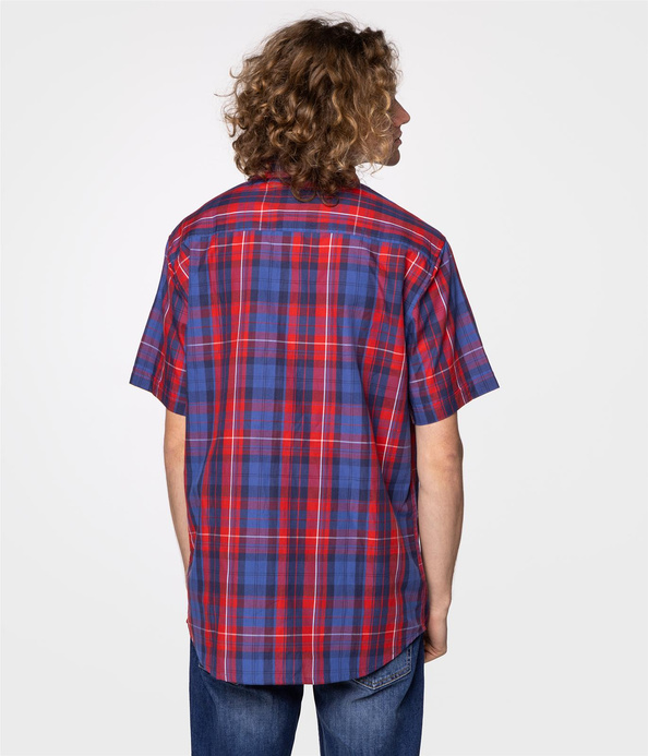 Koszula w kratkę SAM2 5683 RED