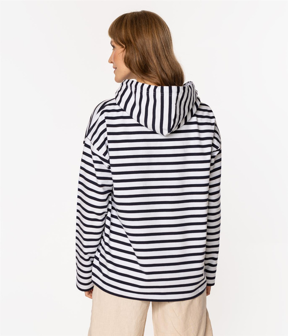 Bluza damska oversize TIANA 5632 NAVY