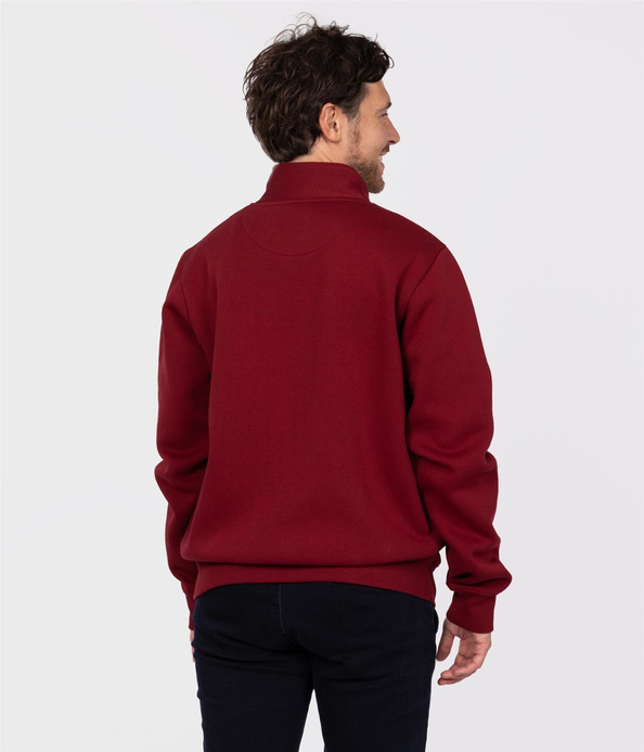 Rozpinana bluza męska ze stójką FILON 9271 RED