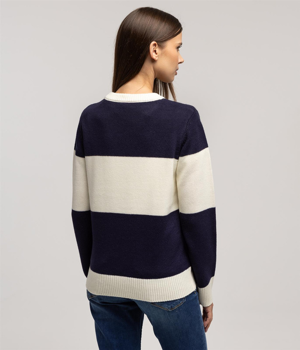 Sweter w pasy ELISA 8515 STRIPE