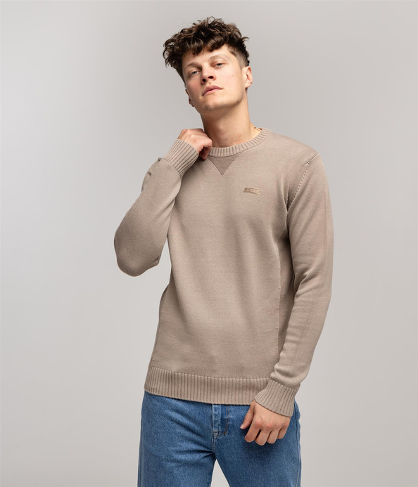 Sweter z bawełny organicznej BILL ORGANIC FUNGI