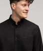 Koszula męska regular LARS OXFORD BLACK