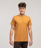 Klasyczny t-shirt z okrągłym dekotem OBUTCH 0875 BROWN SUGAR