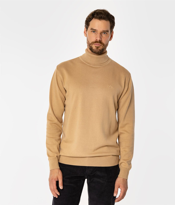 Golf męski SANTO 4310 WARM SAND