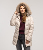 Puchowa kurtka CLIVIA3 8020 BEIGE
