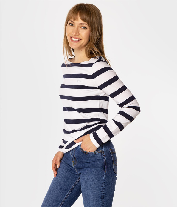 Longsleeve damski w paski HILARY 6040 STRIPES