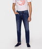 Jeansy męskie comfort slim DENZEL 2287 DARK USED