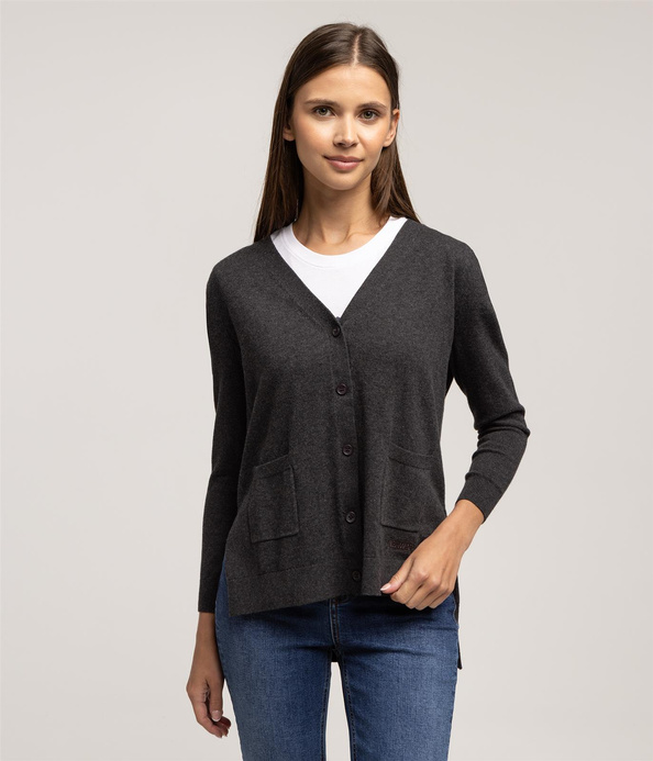 Kardigan damski COEMI 8145 GREY