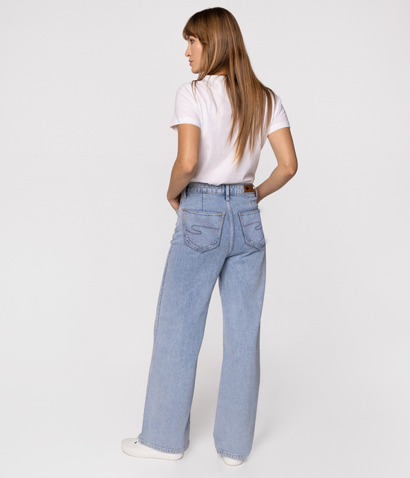 Jeansy damskie wide leg BELLA 1895 LIGHT