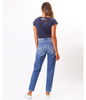 Jeansy damskie Mom Jeans EMMA 0505 STONE USED