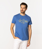 T-shirt męski BRAND5 1160 BLUE YONDER