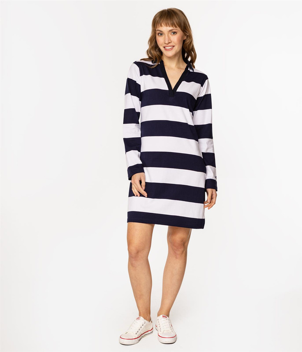 Sukienka NIKI 5522 STRIPES