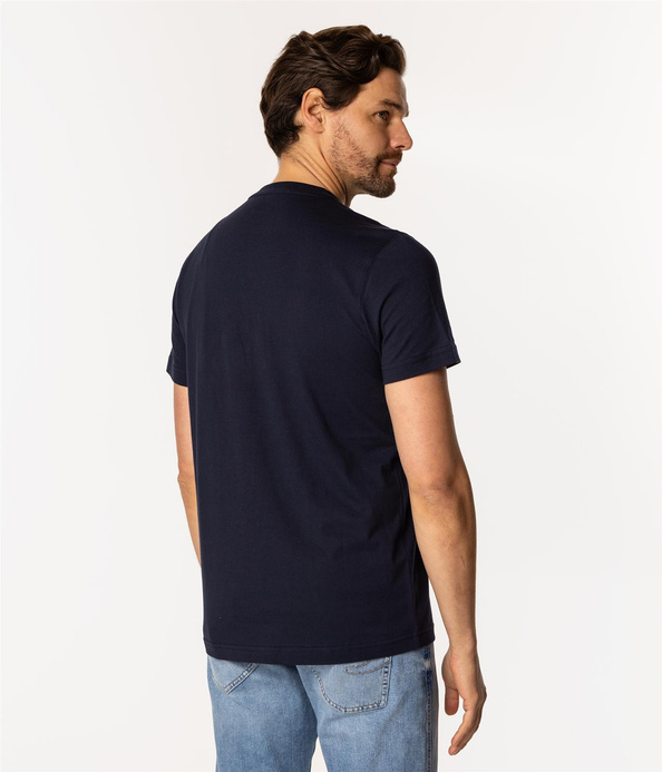 T-shirt męski z nadrukiem DENIM 1160 NAVY BLAZER