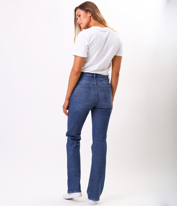 Jeansy damskie bootcut MERY 0664 STONE USED
