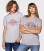 T-shirt unisex BRAND9 9020 GREY MELANGE
