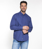 Koszula comfort z długim rękawem NEW TENBY 64MP BLUE
