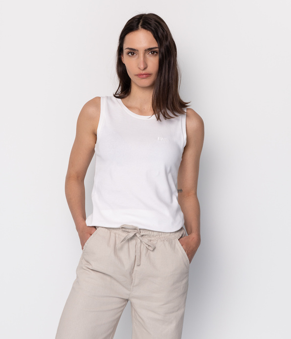 Lniane spodnie damskie LIANA 3600 ANCIENT SCROLL