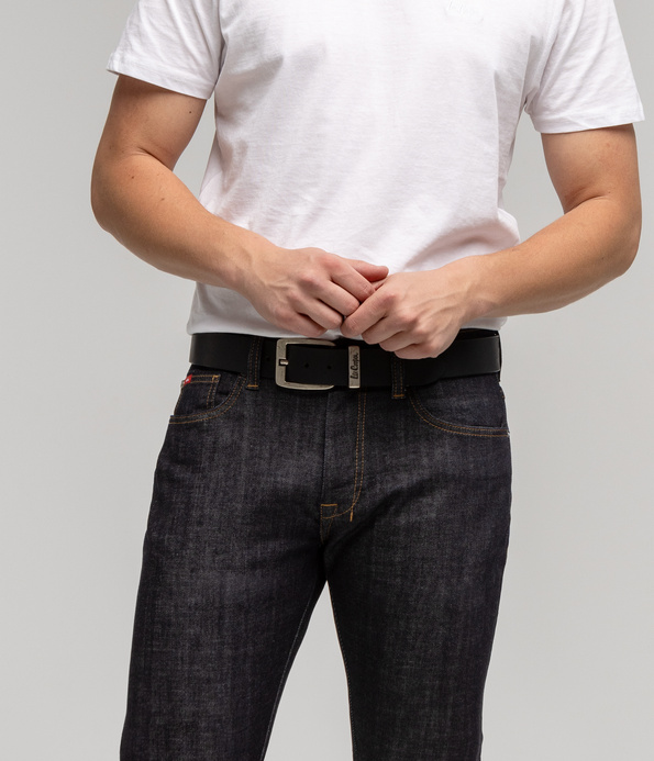 Jeansy męskie comfort slim DENZEL TOTEM RINSED