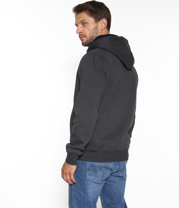 Rozpinana bluza męska z kapturem ERIC 9063 SEDONA SAGE