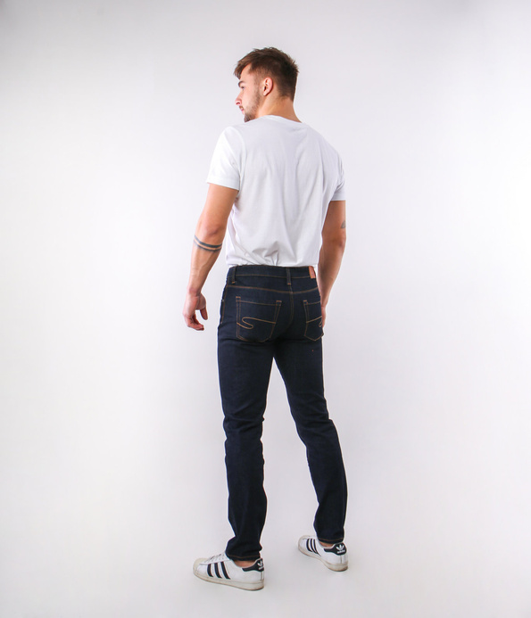 Jeansy męskie slim NORRIS 4220 RINSED