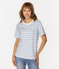T-shirt damski w paski KARMEN 4160 WINDSURFER